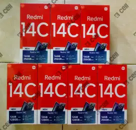 Redmi 14C ram 6/128 100% baru Termurah