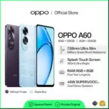 OPPO A60 (8/128) NEW RESMI PROMO