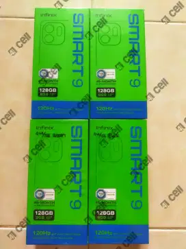 Infinix smart 9 ram 4+4/128 100% baru Termurah