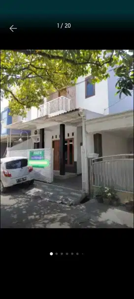 Di jual rumah 2 lantai baru renov full di dlm perumahan tole iskandar.