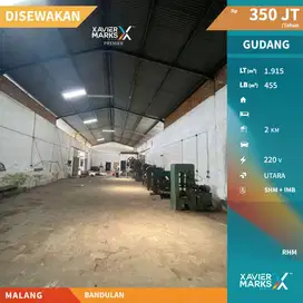Disewakan Gudang Super Luas di Bandulan Malang