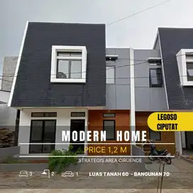 DIJUAL TOWNHOUSE KONSEP AMERICAN MODERN DENGAN SCANDINAVIAN DI LEGOSO