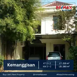 DIJUAL RUMAH MURAH SIAP HUNI 2 LANTAI SEMI FURNISHED KEMANGGISAN