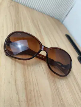 Kacamata Coffe Wanita Sunglasses UV Lens Full Rim
