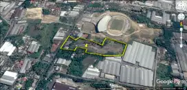 Dijual tanah 4 Ha n bangunan di Veteran Gresik Jawa Timur
