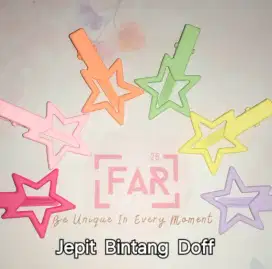 Jepit Rambut Anak Bintang Doff