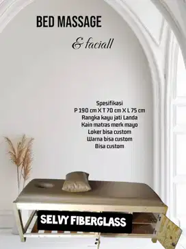 menjual meja pijat dan trapis siap kirim