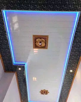 Tukang Pasang Plafon Partisi Jasa Wall Moulding Sekat PVC GRC Gypsum