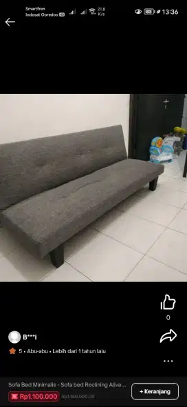 Sofa bed second