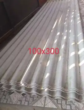 Jual asbes gelombang bekas 105x300