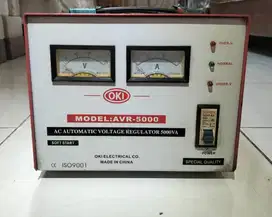Stabilizer OKI AVR 5000VA Bekas