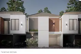Rumah minimalis 2 lantai private pool Jimbaran