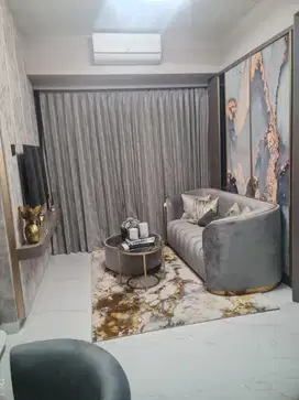 SEWA Apartemen Baru LAVIZ, 2 BR, Full Furnish (Mewah), Surabaya Barat