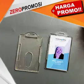 Casing Mika Kaca Kapasitas 1 Kartu Id Card Holder