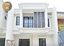 Rumah Baru 2Lantai Modern Tanah Dan Bangunan Dekat Stasiun & Toll