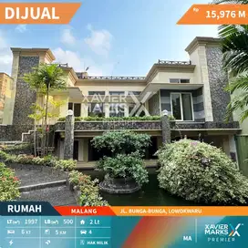 Dijual Rumah Dekat Kampus di Jl Bunga-bunga Malang