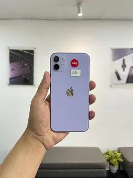 Iphone 11 128gb fullset normal no minus