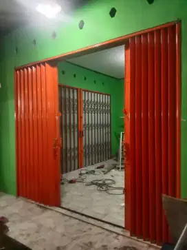 Folding Gate Rolling Door Almunium
