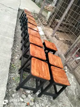 Bangku kafe warkop resto serbaguna