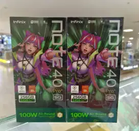 INFINIX Note 40 Pro+ 5G 12/256 BARU garansi resmi 1th bisa TT Kredit