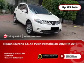 [AWD 4x4  Nissan Murano 3.5 AWD 4x4 AT Putih NIK 2011