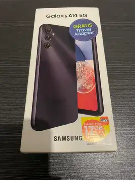 Samsung Galaxy A14 5G 6/128 GB Black Fullset Second Mulus