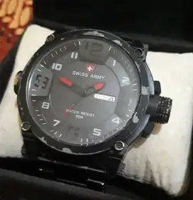 Jual Jam Tangan Swiss Army Rantai .. Koleksi Pribadi ..