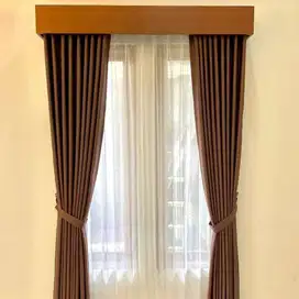 Jual & Pasang Gorden Vitrase Wallpaper Roller Blinds Korden Gordeng