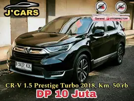 [TDP 10 jt] Honda CRV 1.5 Turbo Prestige CVT 2018 Automatic AT Murah