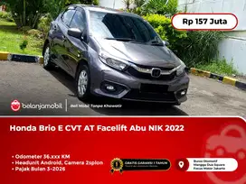 [ BANYAK BONUS ] Honda Brio E CVT AT Facelift Abu 2022 2023