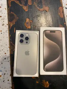 iPhone 15 Pro 128Gb iBox, Mulus NoMinus, BH Real, Lengkap Fullset Ori