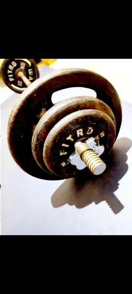 Jual Cepat Dumbel 2 Set & Barbell
