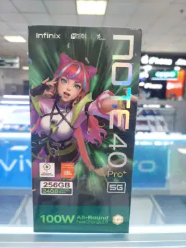 INFINIX NOTE 40 PRO+ 5G 12/256GB GARANSI RESMI BISA CICILAN SYARAT KTP