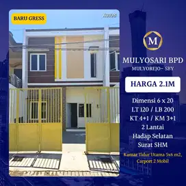Rumah Baru Mulyosari BPD dkt ITS Pakuwon City Galaxy Mall UNAIR MERR
