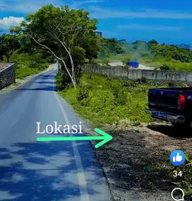 DIJUAL TANAH  JL.OCEAN BLUE ,NUSA DUA ,BADUNG - BALI
