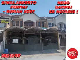 Jual Kost Siwalankerto Permai dkt UK Petra Surabaya Kutisari Jemursari
