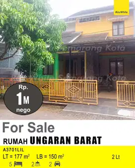 DIJUAL RUMAH DI UNGARAN BARAT A3701