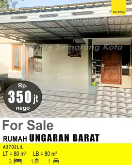 DIJUAL RUMAH DI UNGARAN BARAT A3702