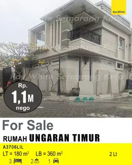 DIJUAL RUMAH DI UNGARAN TIMUR A3706