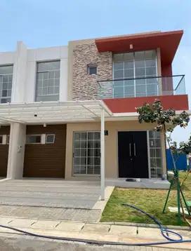 Rumah Sewa Hook Cantik Siap huni di Arcadia Pik 2 Pantai Indah Kapuk