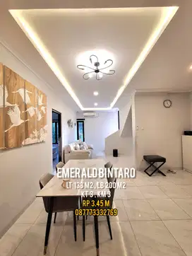 Jual cepat rumah hoek emerald Bintaro furnished  (15887)