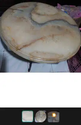 Meja marmer jadul