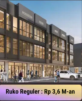 Ruko Reguler Maxim Square Victoria Central District Grading Serpong