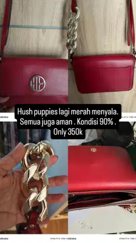 Preloved Hush puppies bag