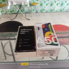 Samsung Galaxy A50s Nfc 4/64 BEKAS SEGEL fullset normal bisa TT Kredit