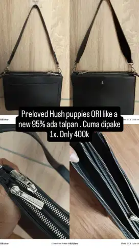Preloved Hush Puppies Bag