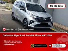 [ LOW KM 3RB ] Daihatsu Sigra R AT Facelift Silver 2024/2025