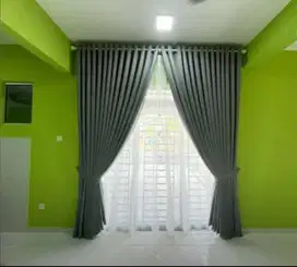 Beli Gorden Jendela Minimalis Tirai Gordyn Blackout Hordeng Custom