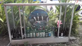 Jual cepat etalase 2 meter