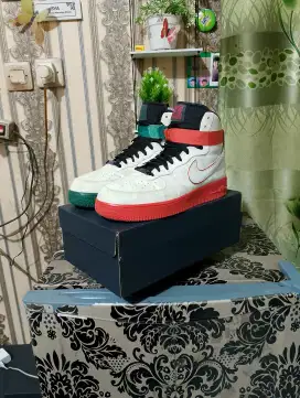 Sepatu Nike Air Force 1 High China Hoop